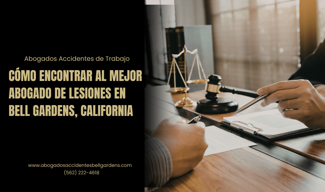 abogado lesiones tarifa contingencia Bell Gardens