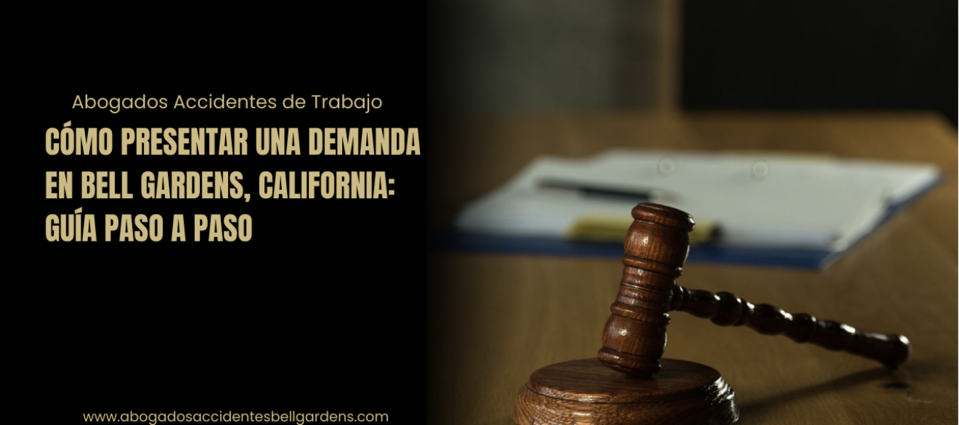 Cómo presentar una demanda en Bell Gardens, California: guía paso a paso