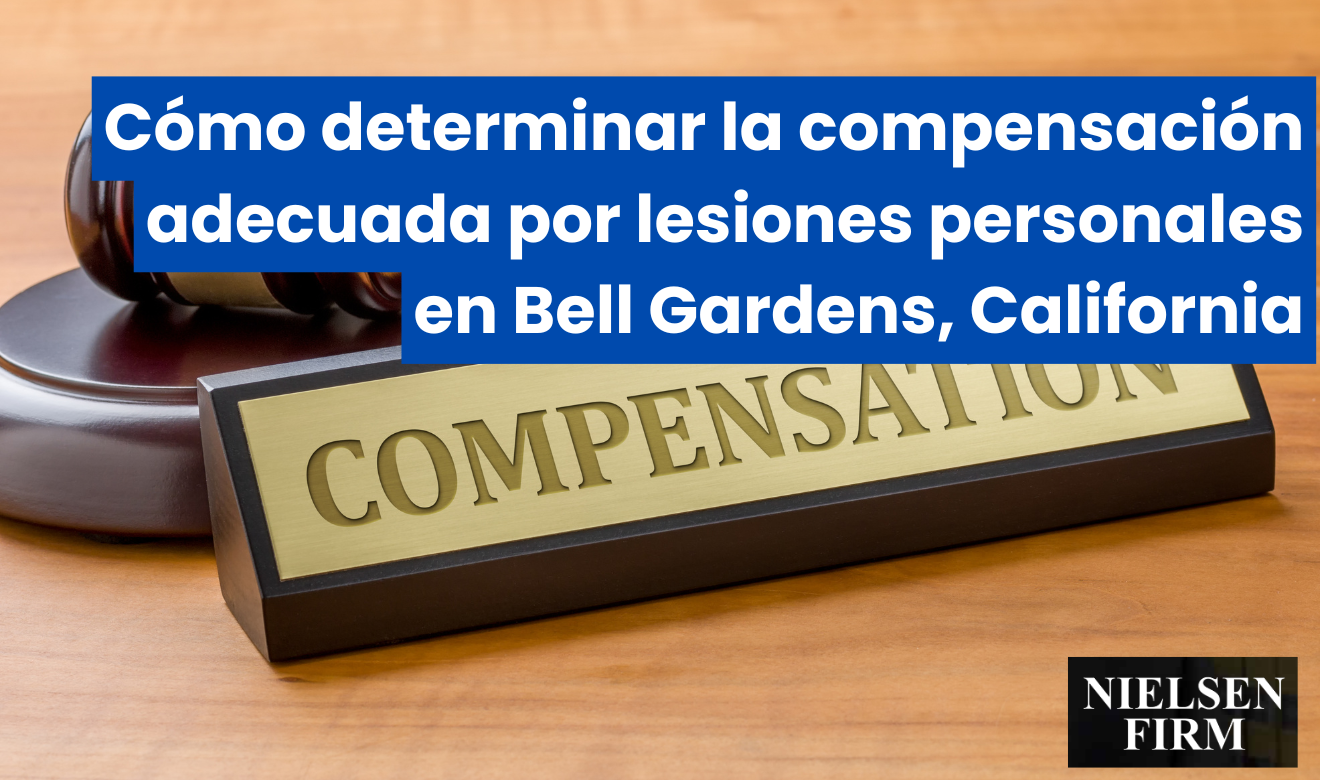 cómo calcular compensación por lesiones Bell Gardens