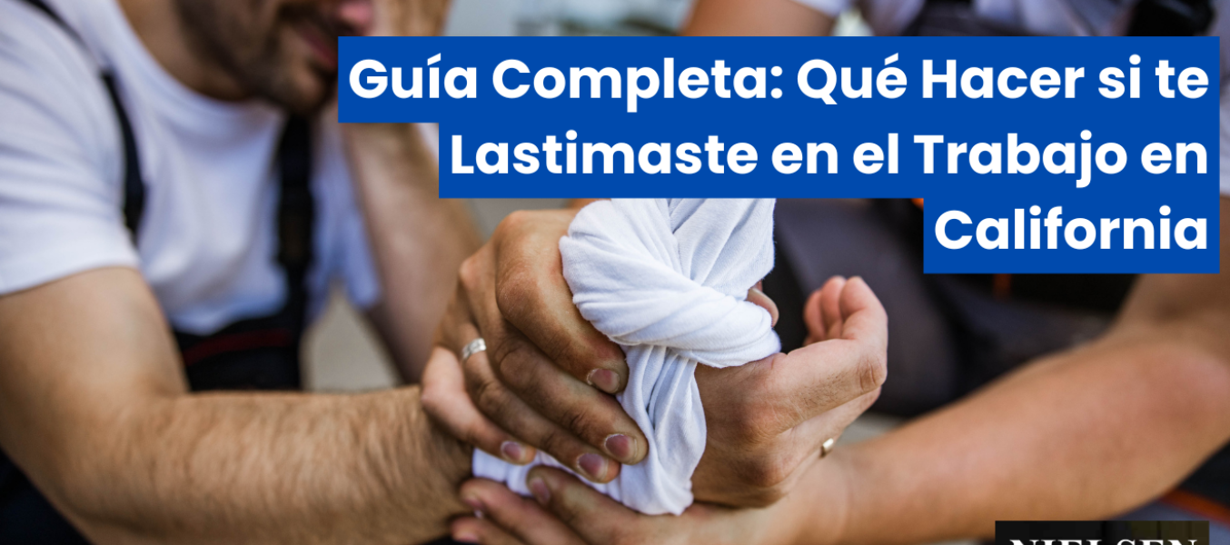 Guía Completa: Qué Hacer si te Lastimaste en el Trabajo en California