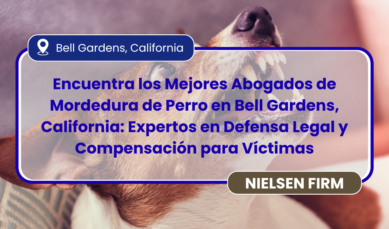 abogados de mordedura de perro en Bell Gardens, California